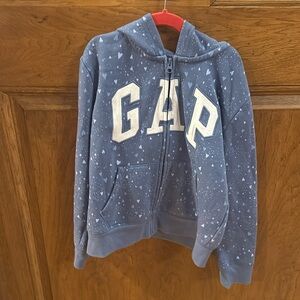 Gap zip-up girls sweater